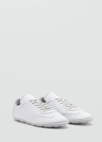 MANGO Sneaker 'Plains' in Silber