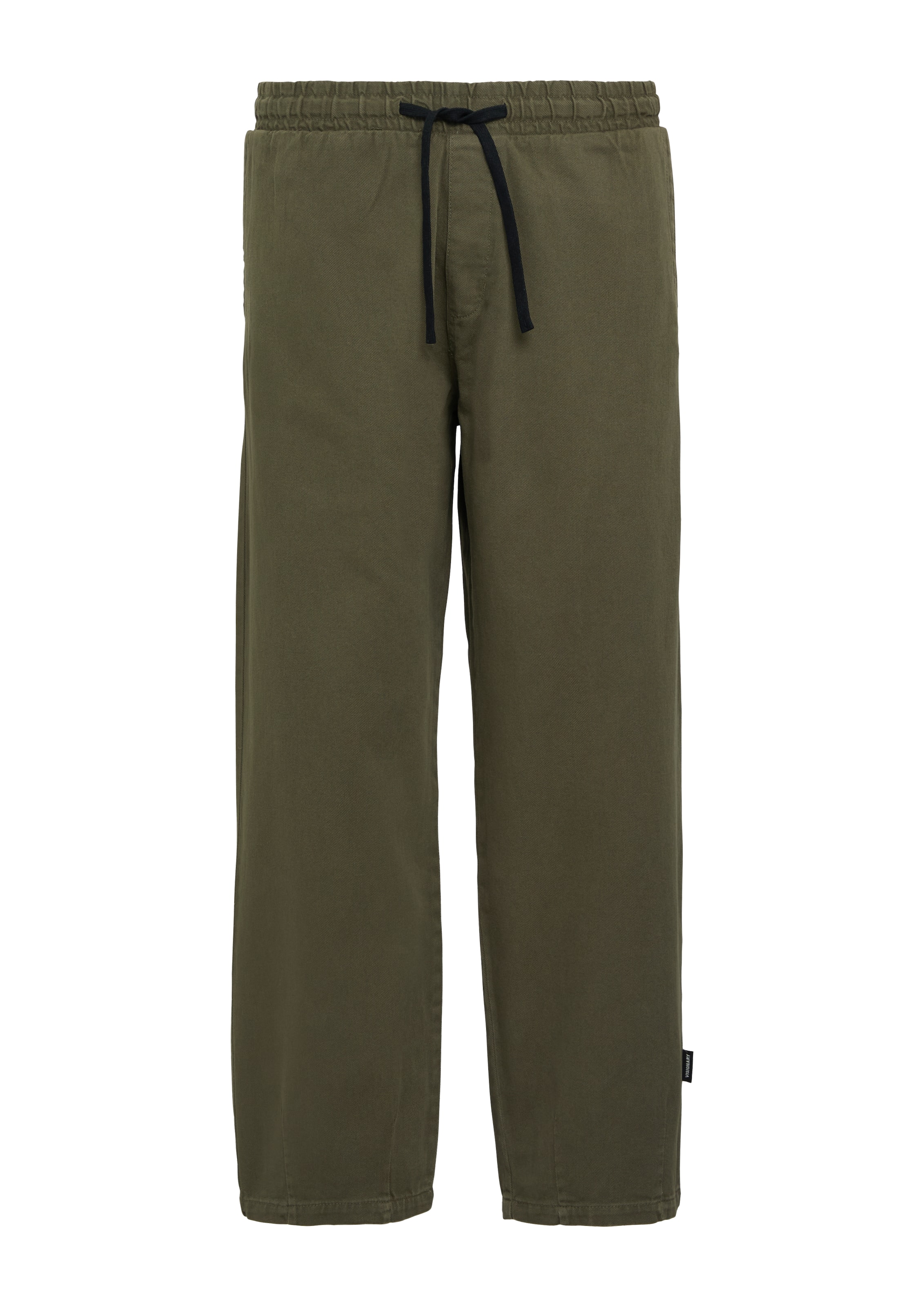 Effilé Pantalon QS en vert : devant