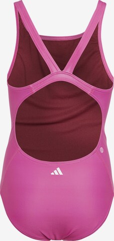 ADIDAS PERFORMANCE - Moda de baño deportiva 'Big Bars Logo' en rosa