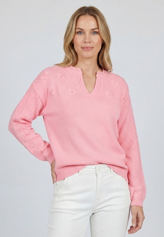 CALEY Pullover in Pink: Vorderseite