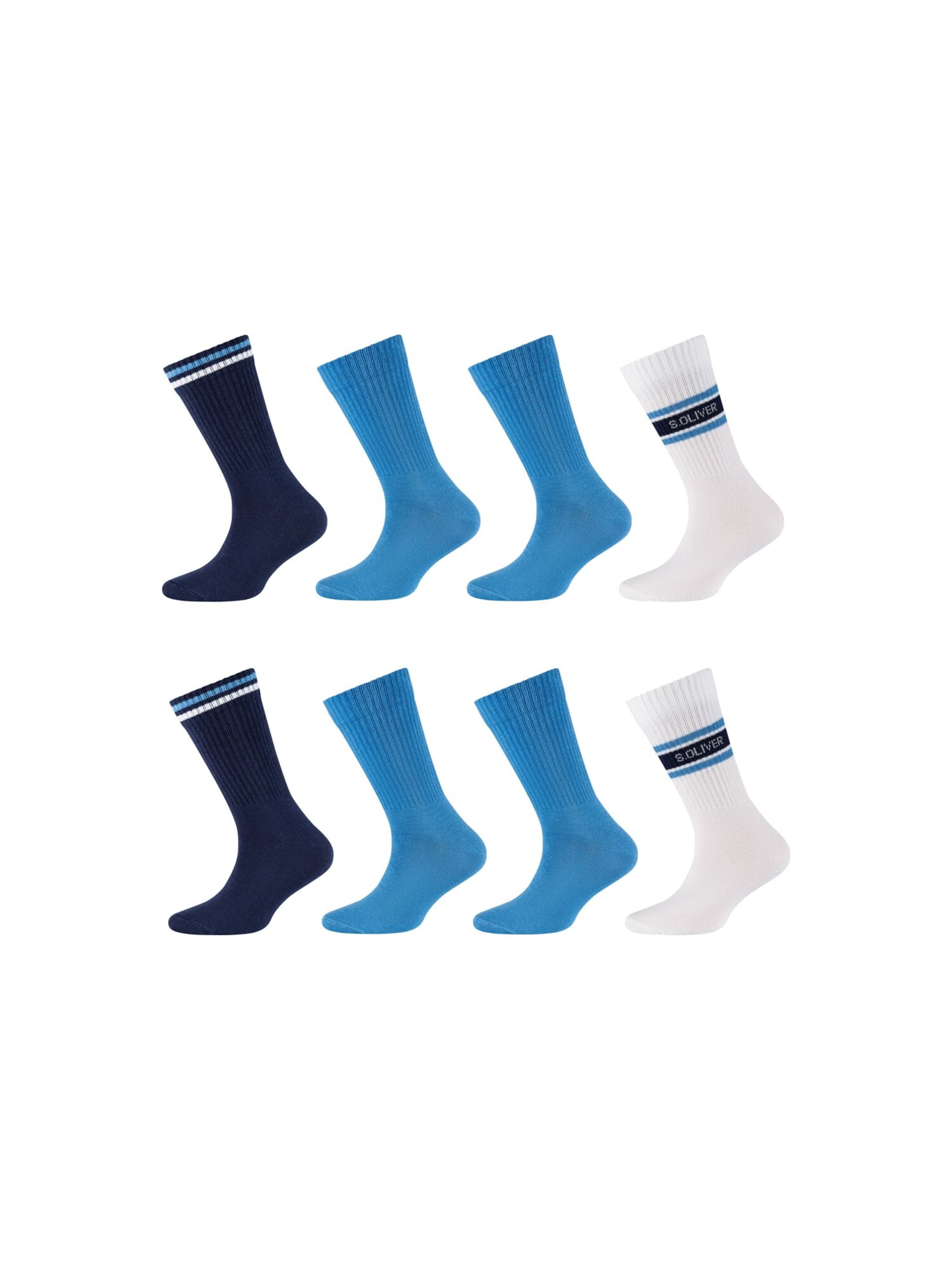 s.Oliver Socken in Blau: Vorderseite