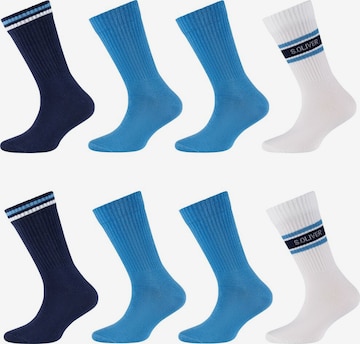 s.Oliver Socks in Blue: front