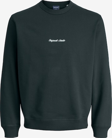 JACK & JONES Свитшот 'JORNORREBRO' в Зеленый: спереди