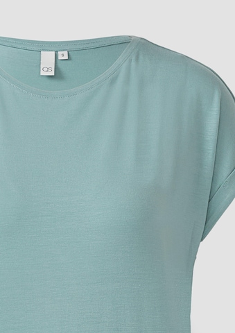 QS Shirt in Blau