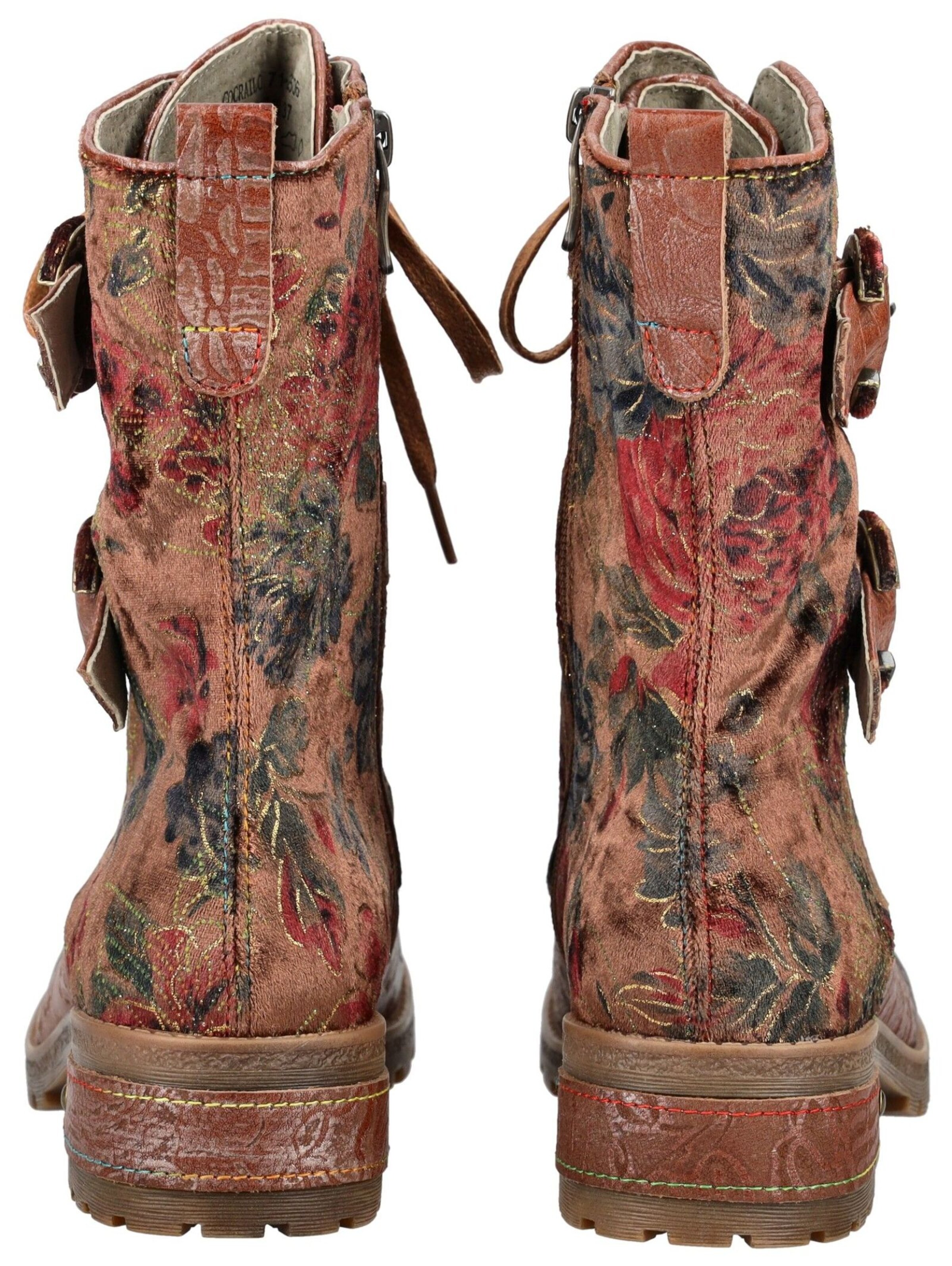 Laura Vita Lace-up boot in Brown