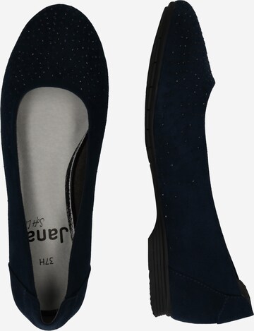 JANA Ballet Flats in Blue