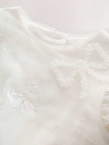 Next - Vestido en blanco