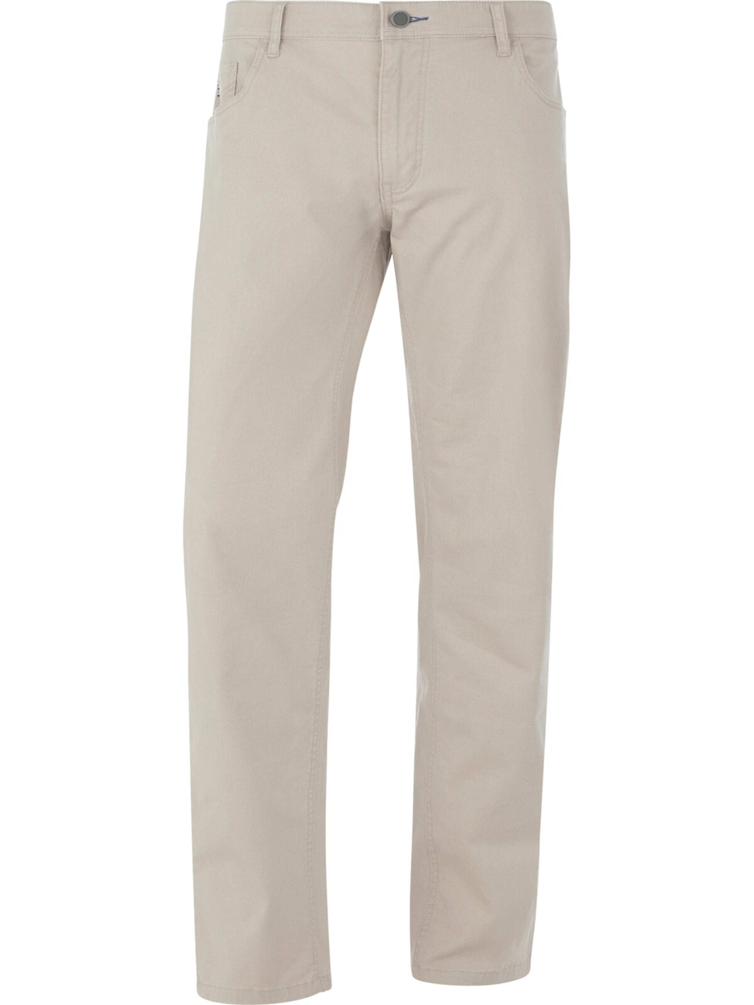 Jan Vanderstorm Loose fit Pants ' Bronker ' in White: front