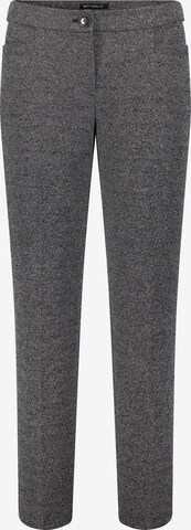 Betty Barclay Regular Pleated Pants in Grey: front