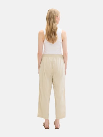 TOM TAILOR Loose fit Chino Pants in Beige