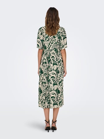 JDY Shirt Dress 'NILE LIFE' in Green