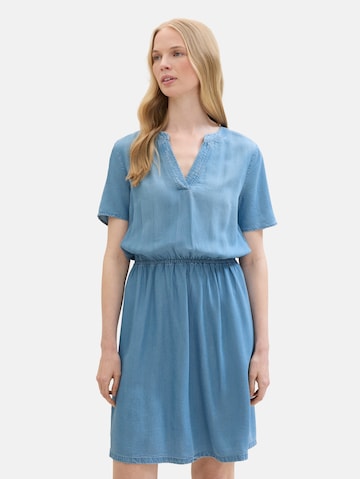 TOM TAILOR Kleid in Blau: predná strana