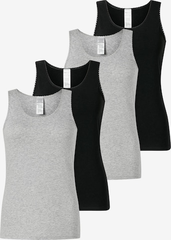 SCHIESSER Trikó és alsó póló - szürke: elől