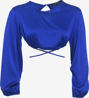 FRESHLIONS Blouse ' Svea ' in Blauw: voorkant