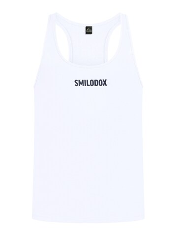 T-Shirt 'Paul' Smilodox en blanc : devant