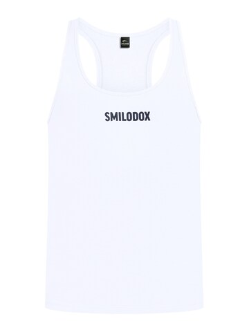 Smilodox Shirt 'Paul' in Wit: voorkant