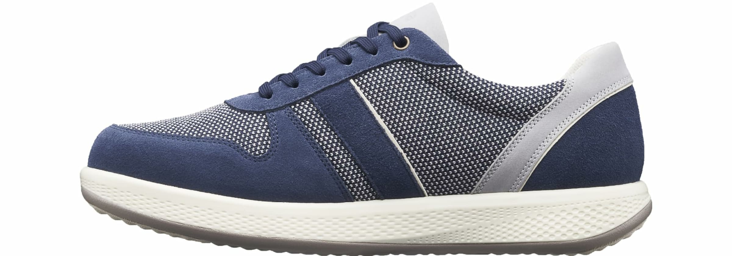 Joya Schnürschuh in Blau: Vorderseite