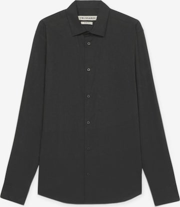 Trussardi - Camiseta en negro: frente