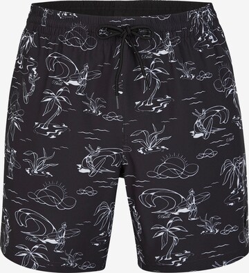 O'NEILL Swimming Trunks in Black: front