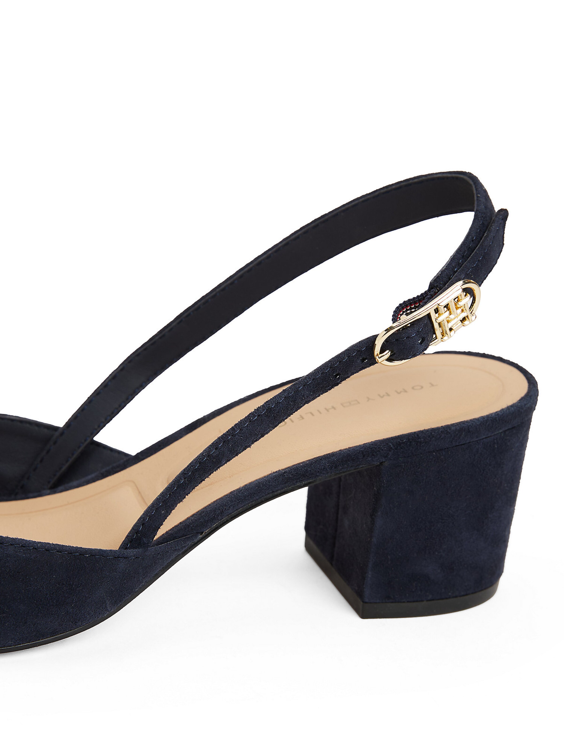 Escarpins à bride arrière TOMMY HILFIGER en bleu