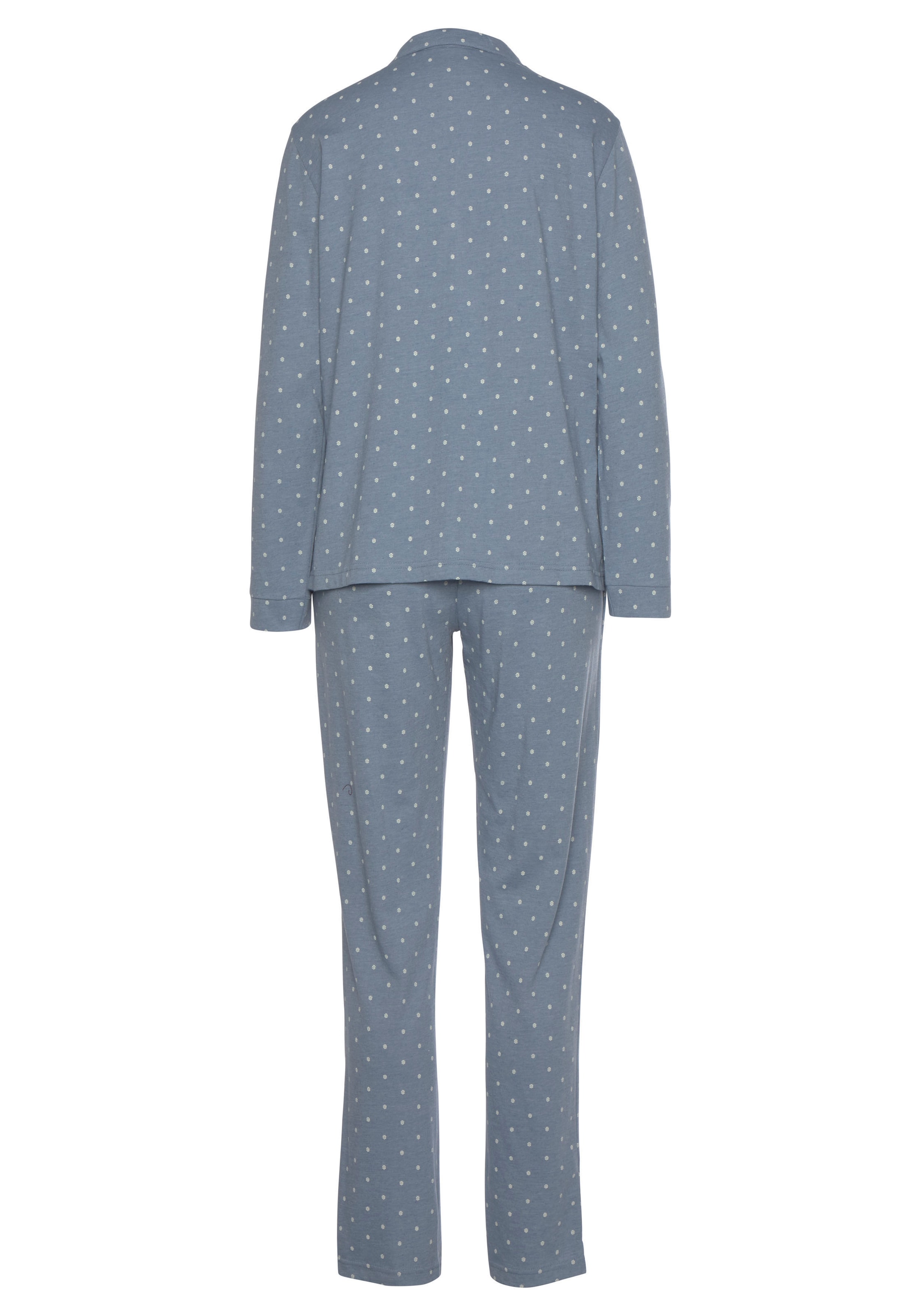 VIVANCE Pyjama 'Dreams' in Blau