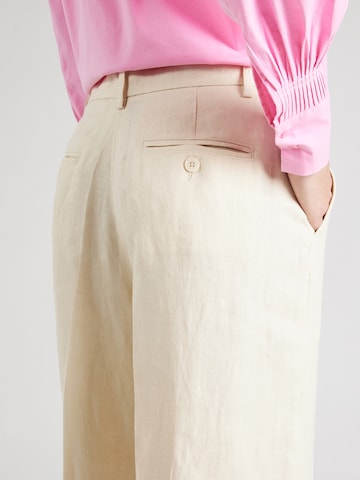 Weekend Max Mara Loosefit Pantalon 'MALIZIA' in Beige