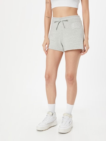 GAP Regular Trousers in Grey: front