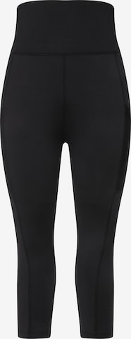 Ulla Popken Skinny Leggings in Zwart: voorkant