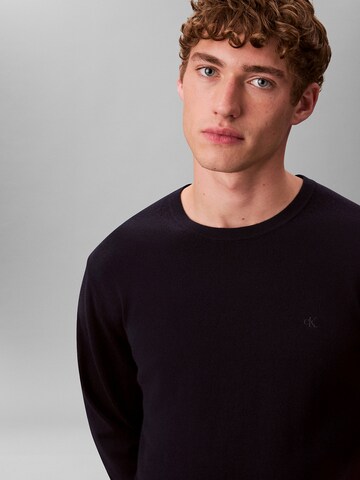 Calvin Klein Regular Pullover in Blau