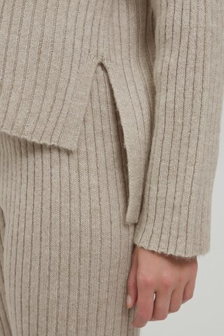 b.young Strickpullover "NASIKA" in Beige