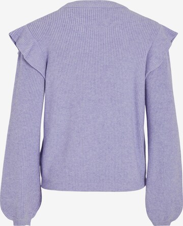 VILA Sweater 'RIL' in Purple