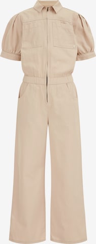 WE Fashion Overall i beige: forside