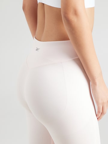 Reebok Skinny Παντελόνι φόρμας σε ροζ