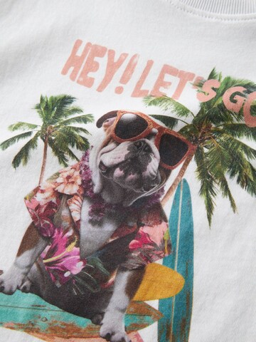 NAME IT Shirts 'NMMVoto' i hvid