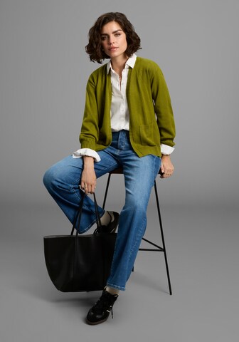 LAURA SCOTT Strickjacke in Grün