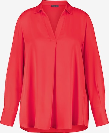 SAMOON Blouse in Red: front