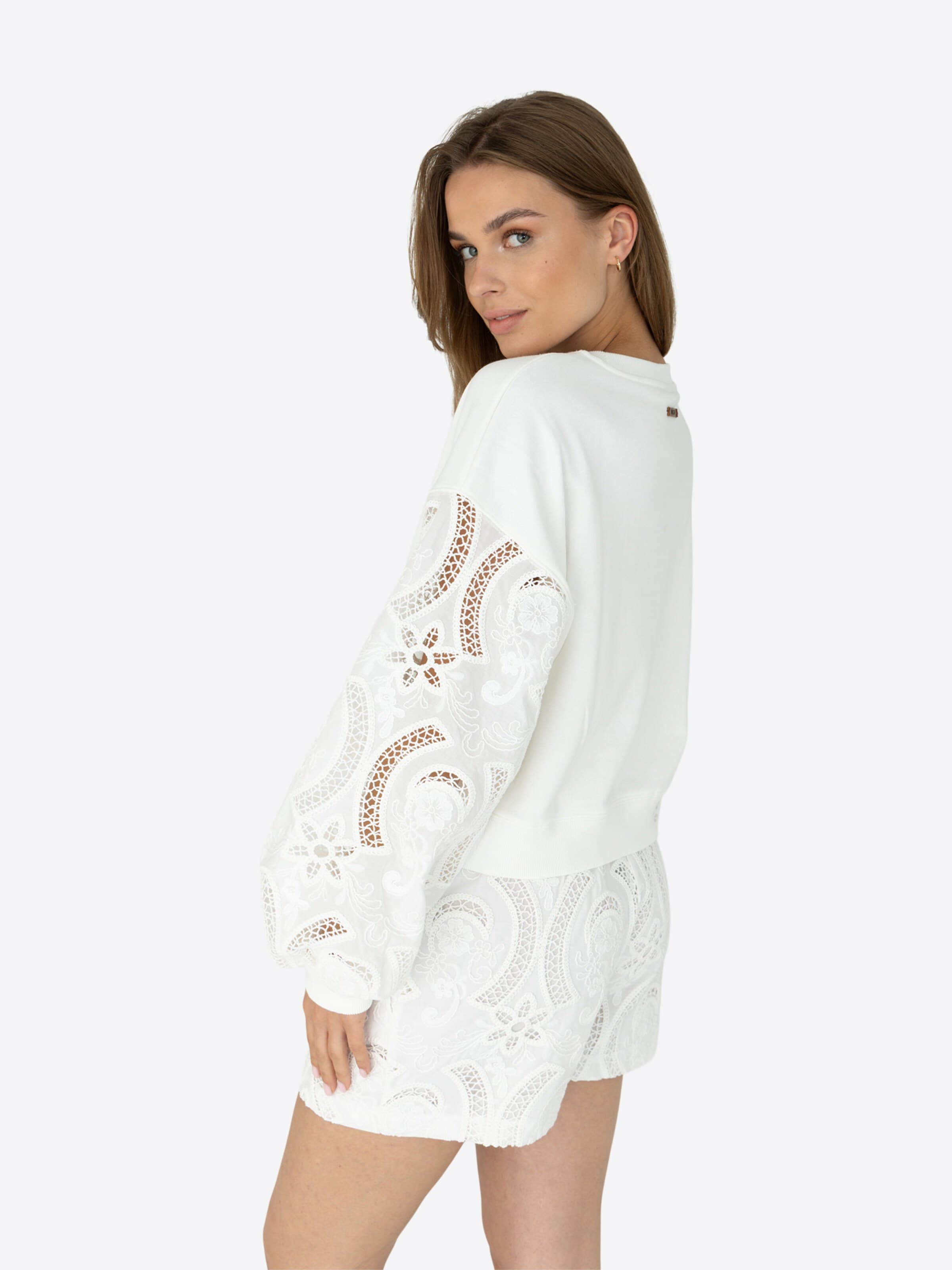 MSCW Sweatshirt 'Lacie' in White