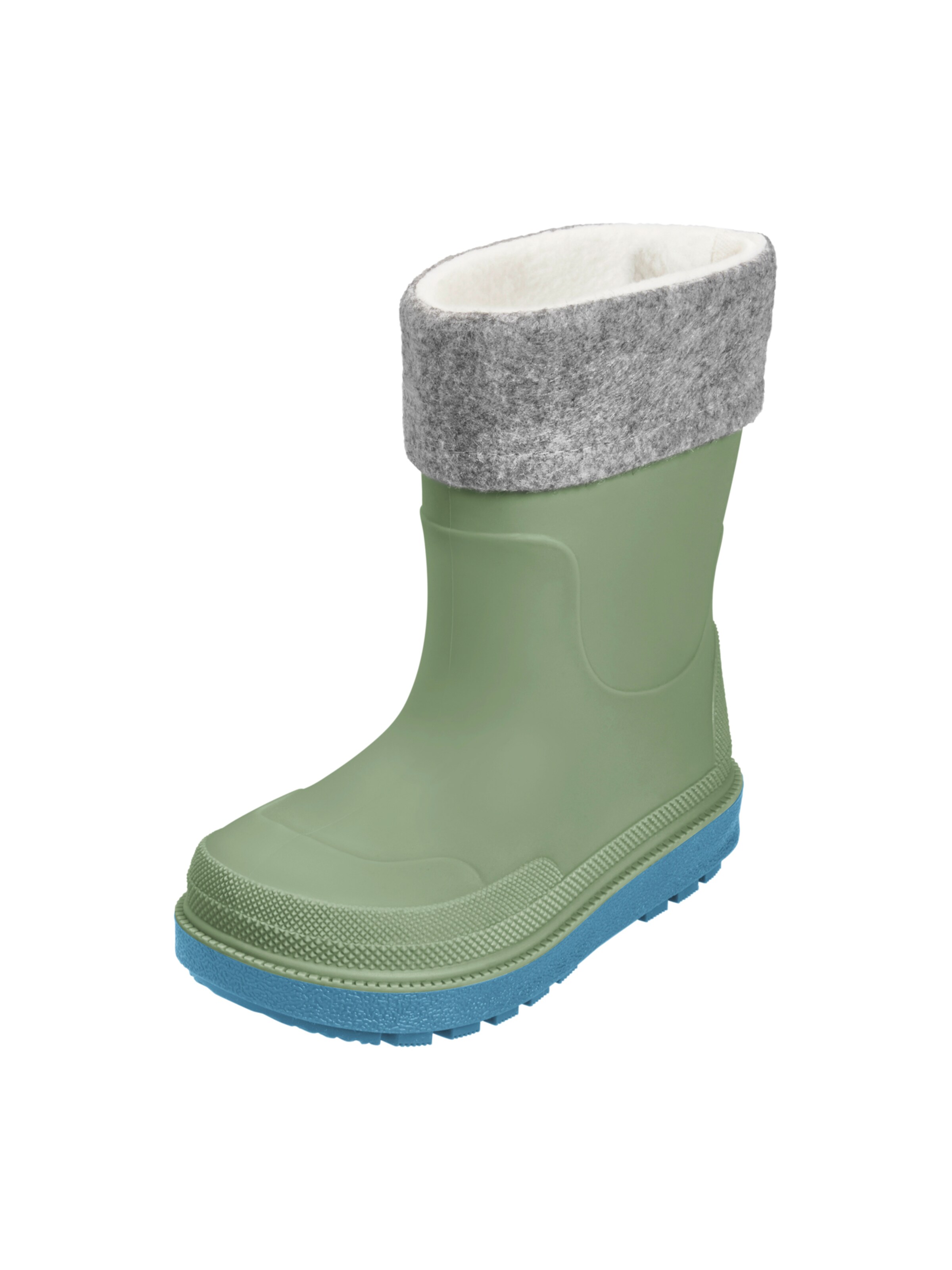 kék / világosszürke / olíva PLAYSHOES Gumicsizmák - 20, Termék nézet