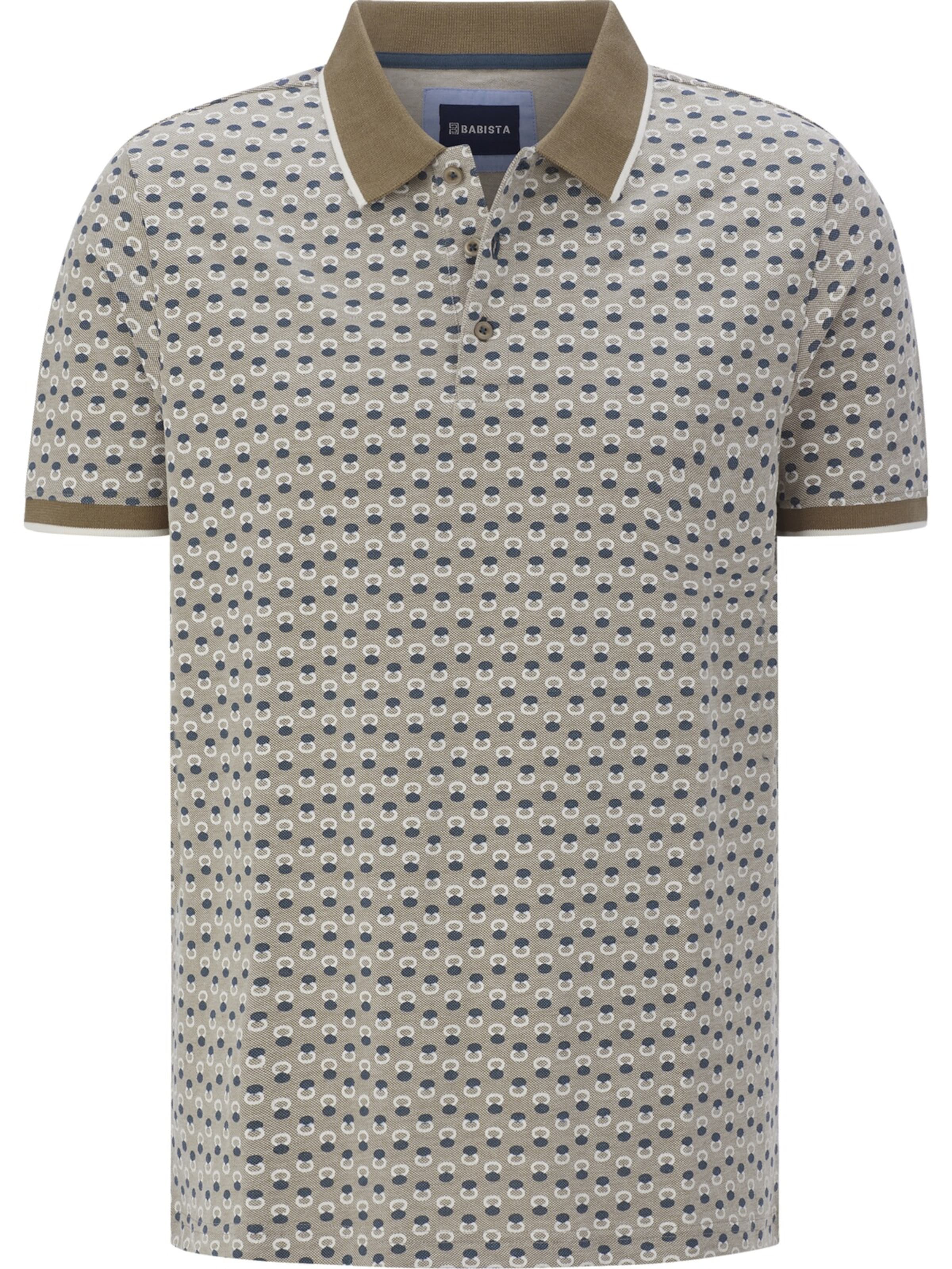 BABISTA Shirt ' Talor ' in Brown: front