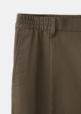 MANGO MAN Regular Pants 'Roberto2' in Brown