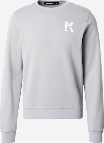 Karl Lagerfeld - Sweatshirt em cinzento: frente