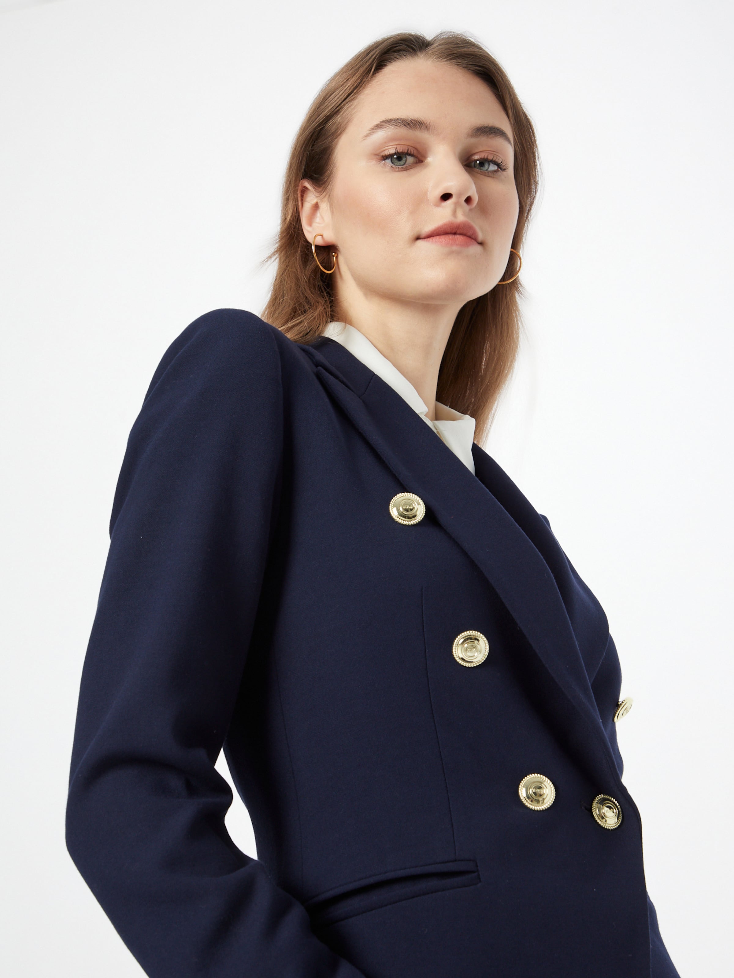 River island hot sale navy blazer