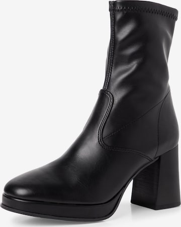 TAMARIS Ankle Boots in Black: front