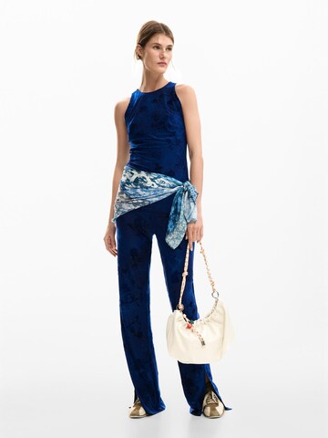 Desigual Тениска в синьо