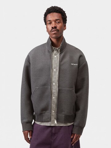 Carhartt WIP Sweat jacket 'ALDA' in Grey: front