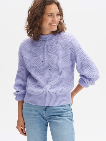 OPUS Sweter 'Pojama' w kolorze fioletowy: przód