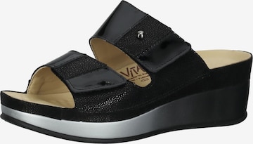 Mule vital en noir : devant