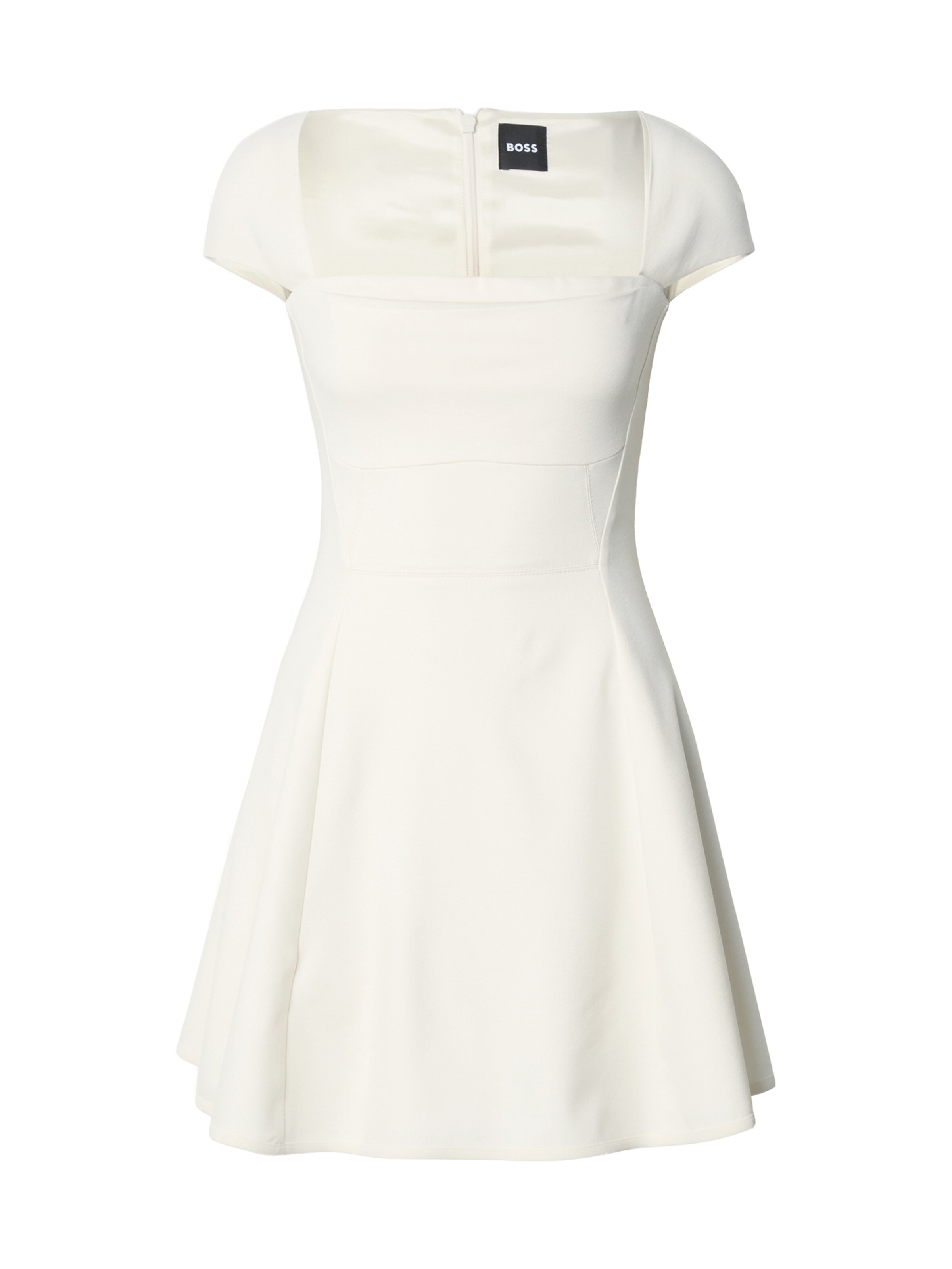 BOSS - Vestido 'Drasera' en blanco: frente