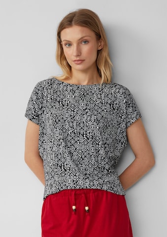 T-shirt s.Oliver en noir : devant