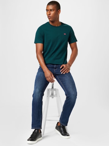 LEVI'S ® Póló 'Original Housemark Tee' - zöld